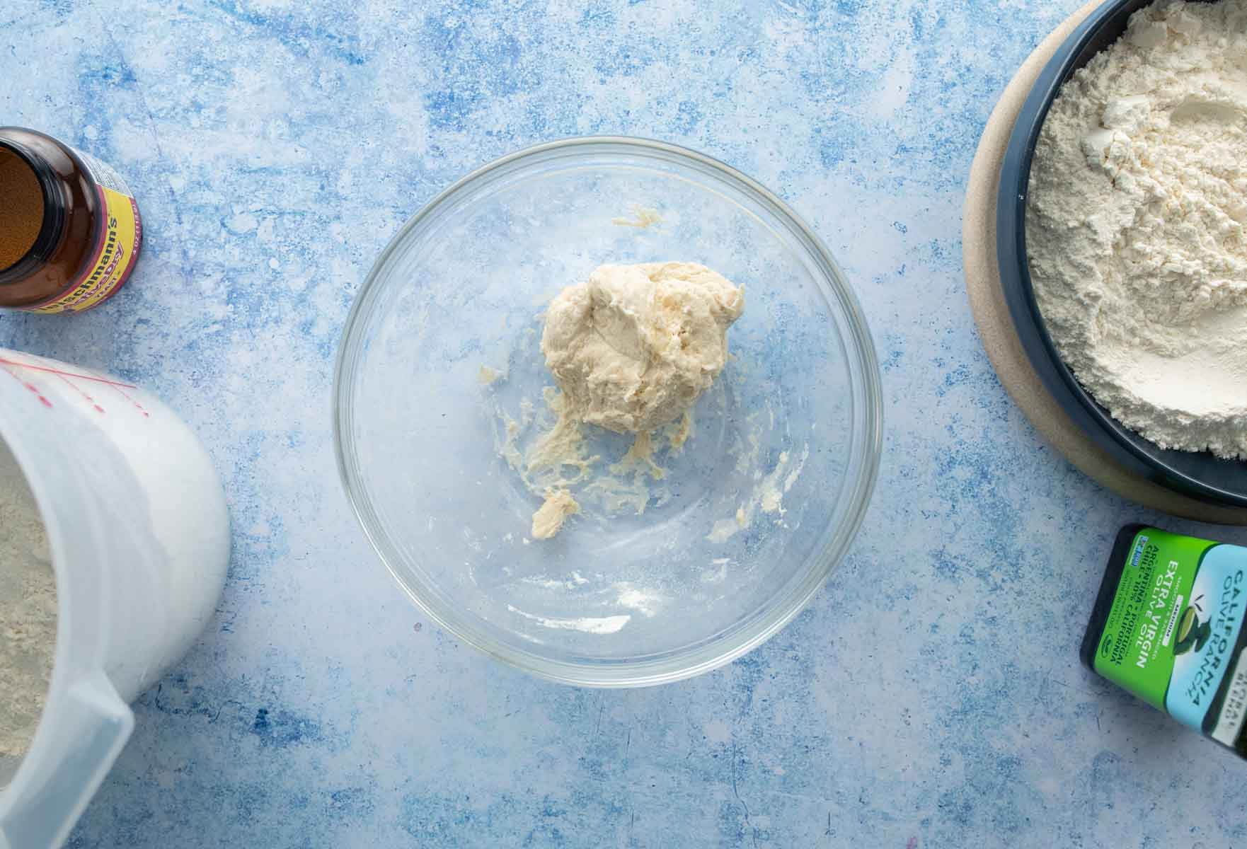 dough in bowl